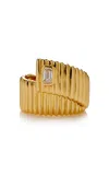 Maison Tjoeng 18k Yellow Gold Midnight Adagio Ring In Gold