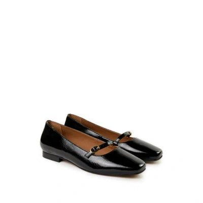 Maison Toufet Ballerines Roxane En Cuir In Black