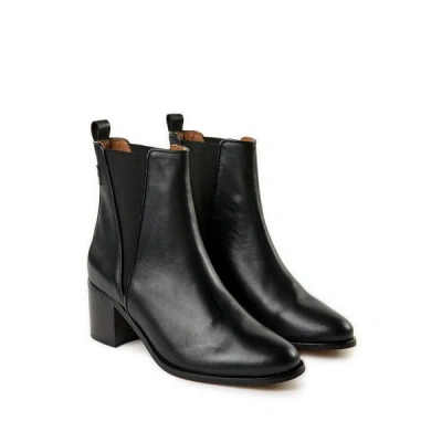 Maison Toufet Bottines Esme En Cuir In Black