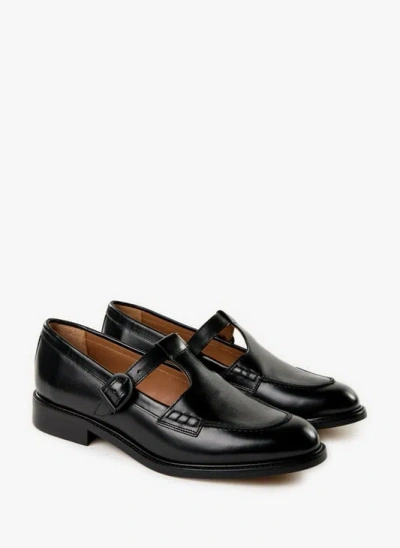 Maison Toufet Mocassins Anne En Cuir In Black