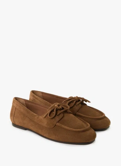 Maison Toufet Mocassins Charline En Cuir In Brown