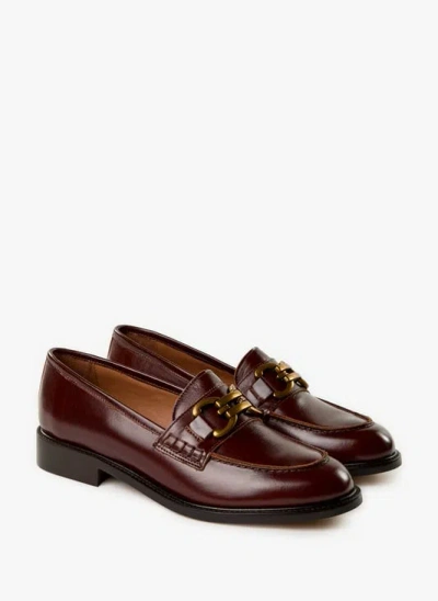 Maison Toufet Mocassins Lyna En Cuir In Brown