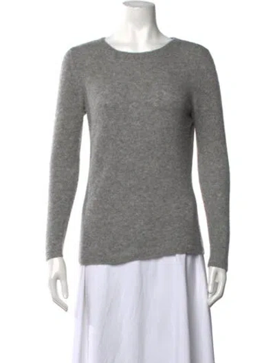 Pre-owned Maison Ullens Cashmere Crew Neck Sweater In Grey