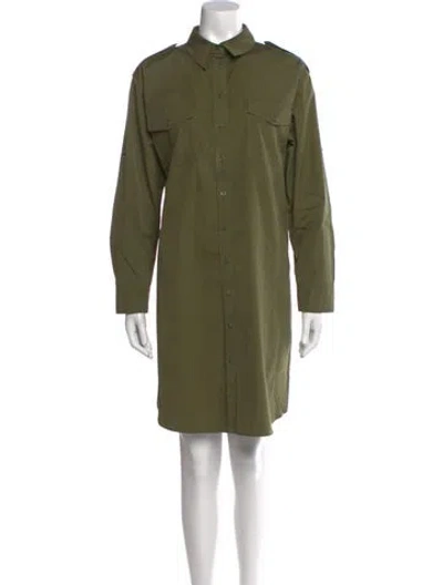 Pre-owned Maison Ullens Knee-length Dress In Green