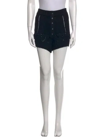 Pre-owned Maison Ullens Mini Shorts In Purple