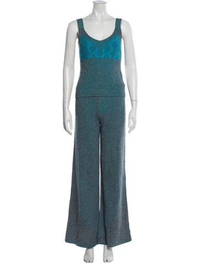 Pre-owned Maison Ullens Pant Set In Blue