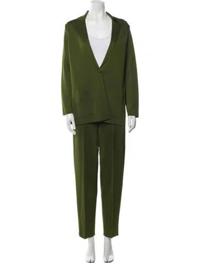 Pre-owned Maison Ullens Pant Set In Green