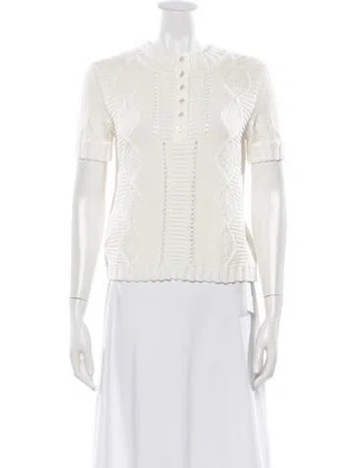 Pre-owned Maison Ullens Short Sleeve Polo In Neutrals