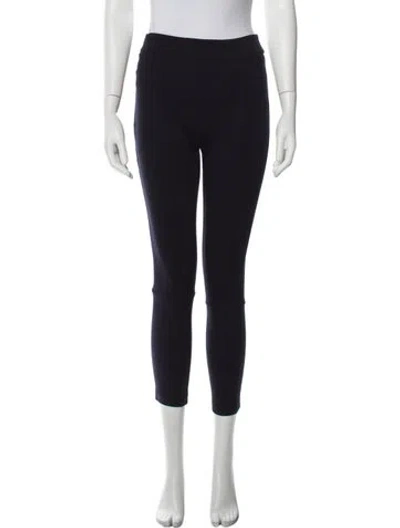 Pre-owned Maison Ullens Skinny Leg Pants In Blue