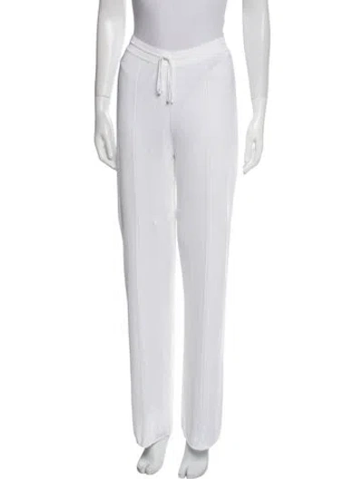 Pre-owned Maison Ullens Sweatpants In White