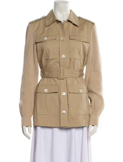 Pre-owned Maison Ullens Utility Jacket In Neutral