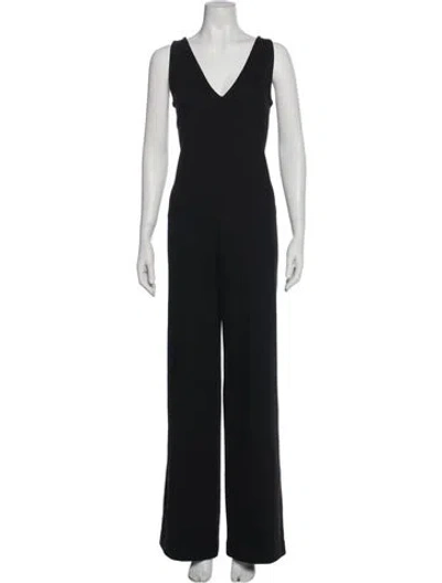 Pre-owned Maison Ullens V-neck Jumpsuit In Black