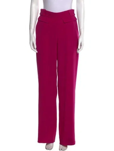 Pre-owned Maison Ullens Wide Leg Pants In Purple