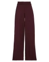 Maison Ullens Woman Pants Garnet Size S Cashmere, Silk, Polyamide, Lycra In Red