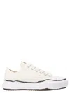 Maison Yasuhiro White Lace Up Sneakers In White
