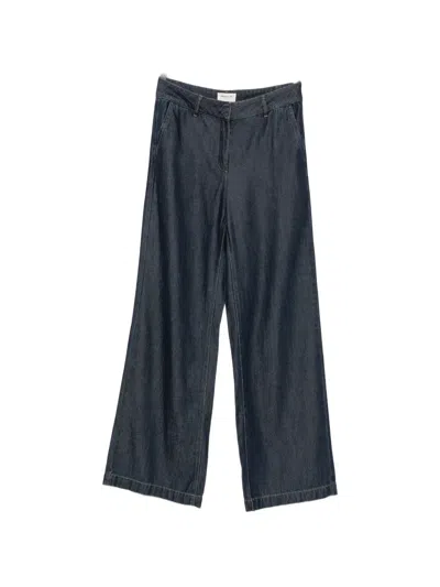 Maison123 Adele Wide-leg Jeans In Blue