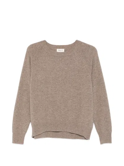 Maison123 Ary Raglan-sleeve Sweater In Brown