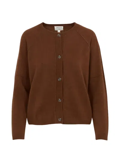 Maison123 Billy Cashmere Cardigan In Brown