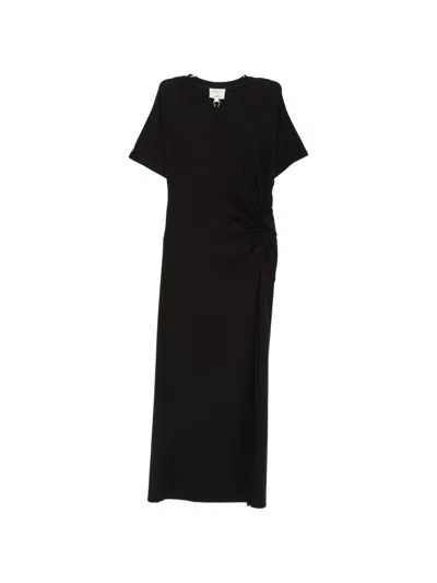 Maison123 Brisbane Jersey Dress In Black