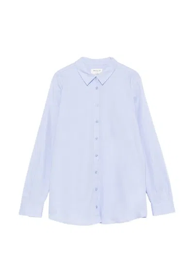 Maison123 Carla Button-up Shirt In Blue