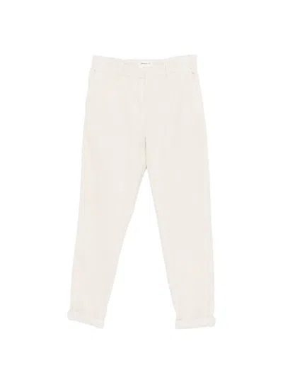 Maison123 Corduroy-texture Trousers In Neutral