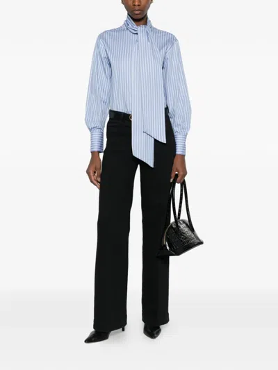 Maison123 Luna Patch-pocket Jeans In Black