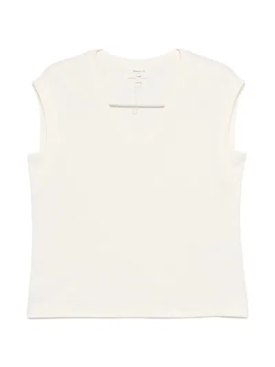 Maison123 Lyna V-neck Sleeveless Tank Top In Neutrals