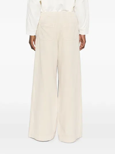 Maison123 Malo Drawstring Trousers In White