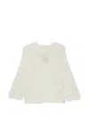 Maison123 Phoenix Raglan-sleeve Sweater In White