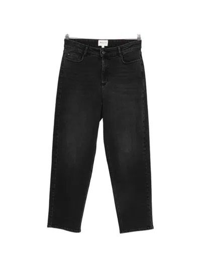 Maison123 Rio Faded-effect Jeans In Black