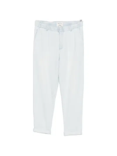 Maison123 Sabil Elasticated-waist Jeans In Blue
