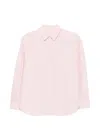 Maison123 Thomas Striped-pattern Shirt In Pink