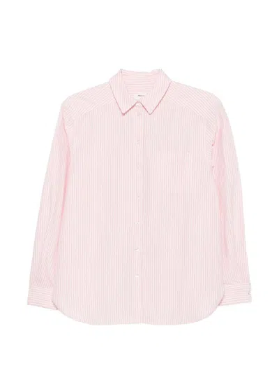 Maison123 Thomas Striped-pattern Shirt In Pink