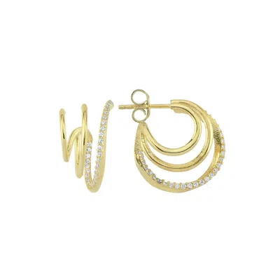 Maisonirem Women's Trio Earrings In Gold