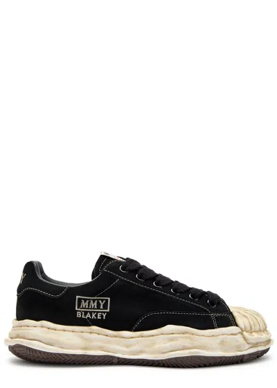 Maison Mihara Yasuhiro Blakey Suede Sneakers In Black