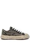 Maison Mihara Yasuhiro Peterson 23 Studded Canvas Sneakers In Black
