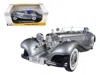 Maisto 1936 Mercedes 500k Special Roadster Grey 1/18 Diecast Model Car By