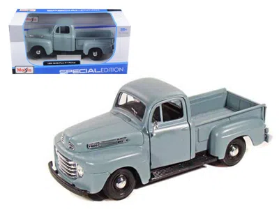 Maisto 1948 Ford F-1 Pickup Truck Gray 1/25 Diecast Model By