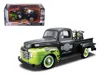 Maisto 1948 Ford F-1 Pickup Truck "harley Davidson" With 1948 Harley Davidson Fl Panhead Motorcycle Black A