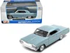 Maisto 1964 Chevrolet Impala Ss Blue Metallic "special Edition" Series 1/26 Diecast Model Car By