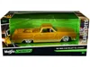 Maisto 1965 Chevrolet El Camino Lowrider Gold Metallic With Graphics "lowriders" Series 1/25 Diecast Model