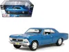 Maisto 1966 Chevrolet Chevelle Ss 396 Blue Metallic 1/24 Diecast Model Car By