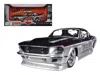 Maisto 1967 Ford Mustang Gt Red And Silver "harley Davidson" 1/24 Diecast Model Car By