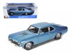 Maisto 1970 Chevrolet Nova Ss Coupe Blue Metallic 1/18 Diecast Model Car By