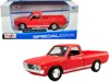 Maisto 1973 Datsun 620 Pickup Truck "li'l Hustler" Red With White Stripes "special Edition" Series 1/24 In Multi
