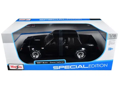 Maisto 1987 Buick Grand National Black "special Edition" Series 1/18 Diecast Model Car By