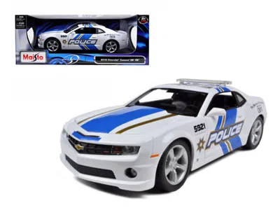 Maisto 2010 Chevrolet Camaro Rs Ss Police 1/18 Diecast Model Car By