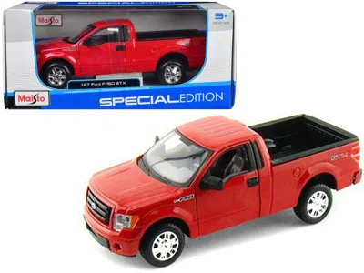 Maisto 2010 Ford F-150 Stx Pickup Truck Red 1/27 Diecast Model By
