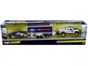 Maisto 2010 Ford Raptor Pickup Truck Silver Metallic With 2017 Ford Gt #2 Heritage Edition Black With Silve In Multi