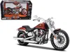 Maisto 2014 Harley Davidson Cvo Breakout Orange 1/12 Diecast Motorcycle Model By